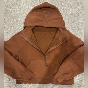 Lululemon Brown Scuba Hoodie- XS/S